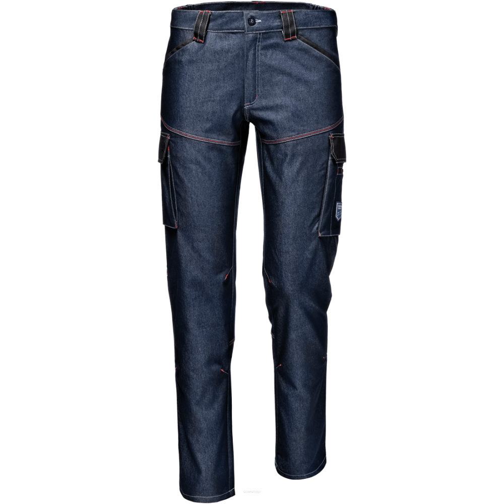 SPODNIE SIR SAFETY - DENIM STRETCH